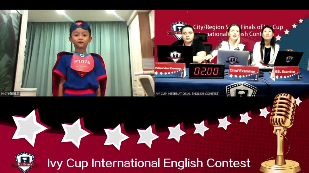 2022 IVY CUP 春季地区半决选作品-Preschooler Group 张博然