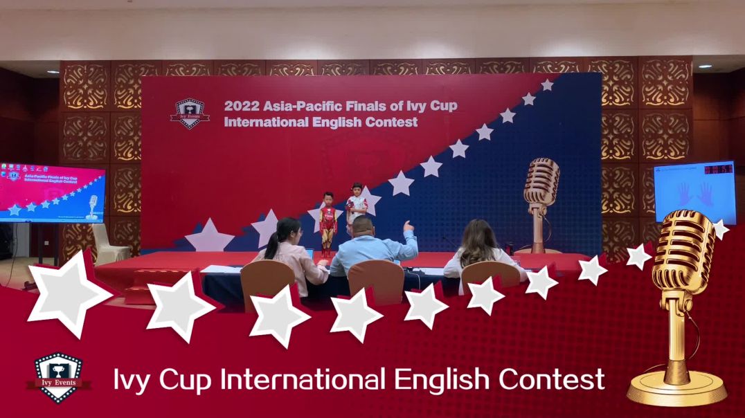 2022 IVY CUP Asia-Pacific Finals Excellent Entry of Preschooler Group-Part Ⅱ Convince Me-邝梓柔