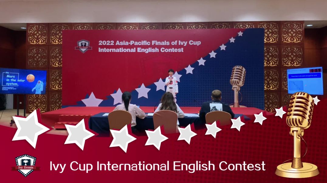 2022 IVY CUP Asia-Pacific Finals Excellent Entry of Elementary Group A-Part ⅠSurprise Me-海浩轩