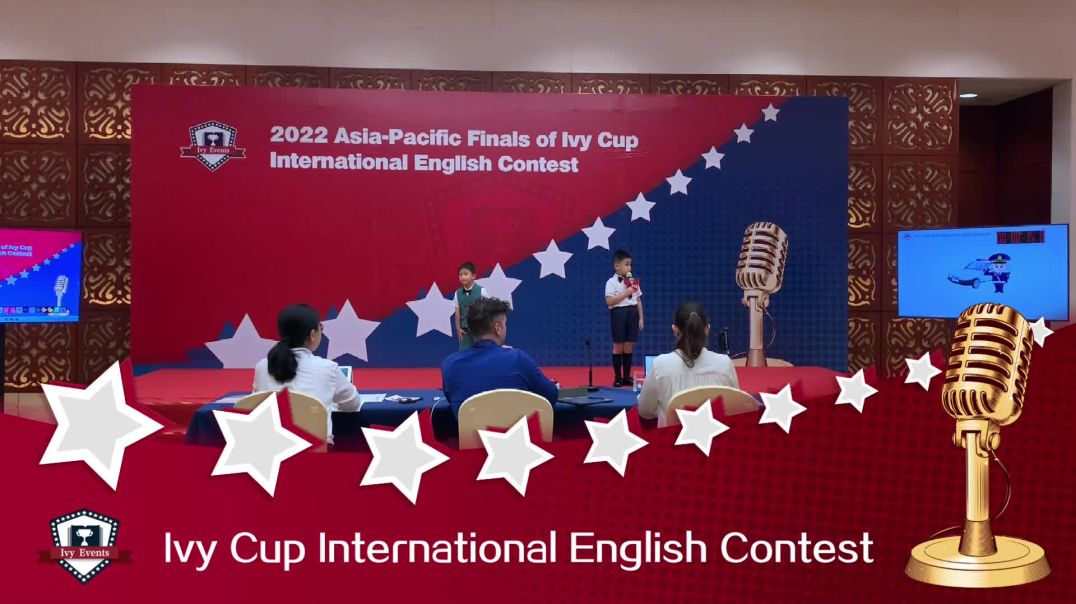 2022 IVY CUP Asia-Pacific Finals Excellent Entry of Preschooler Group-Part Ⅱ Convince Me-蒋帛霖