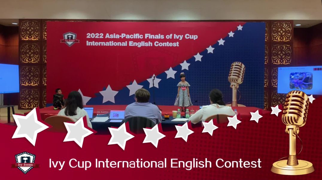 2022 IVY CUP Asia-Pacific Finals Excellent Entry of Preschooler Group-Part Ⅱ Convince Me-刘栩宁