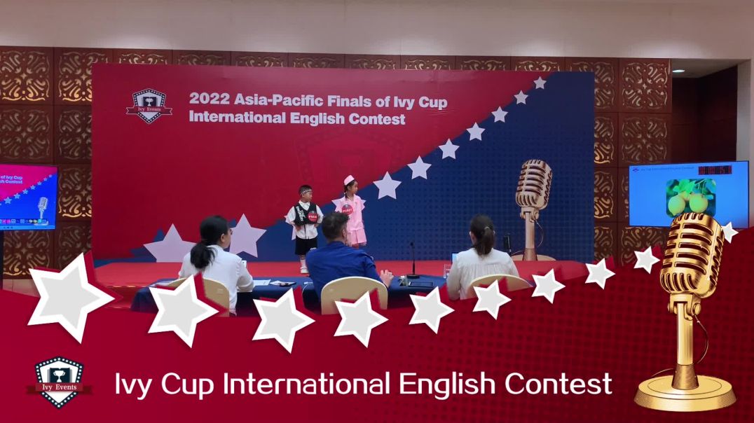 2022 IVY CUP Asia-Pacific Finals Excellent Entry of Preschooler Group-Part Ⅱ Convince Me-苏葆沂