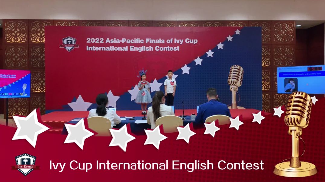 ⁣2022 IVY CUP Asia-Pacific Finals Excellent Entry of Elementary Group A-Part Ⅱ Convince Me-陈梓霖